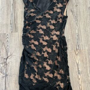 ⭐️Donating Soon! Rebecca Taylor Black Lace Overlay dress